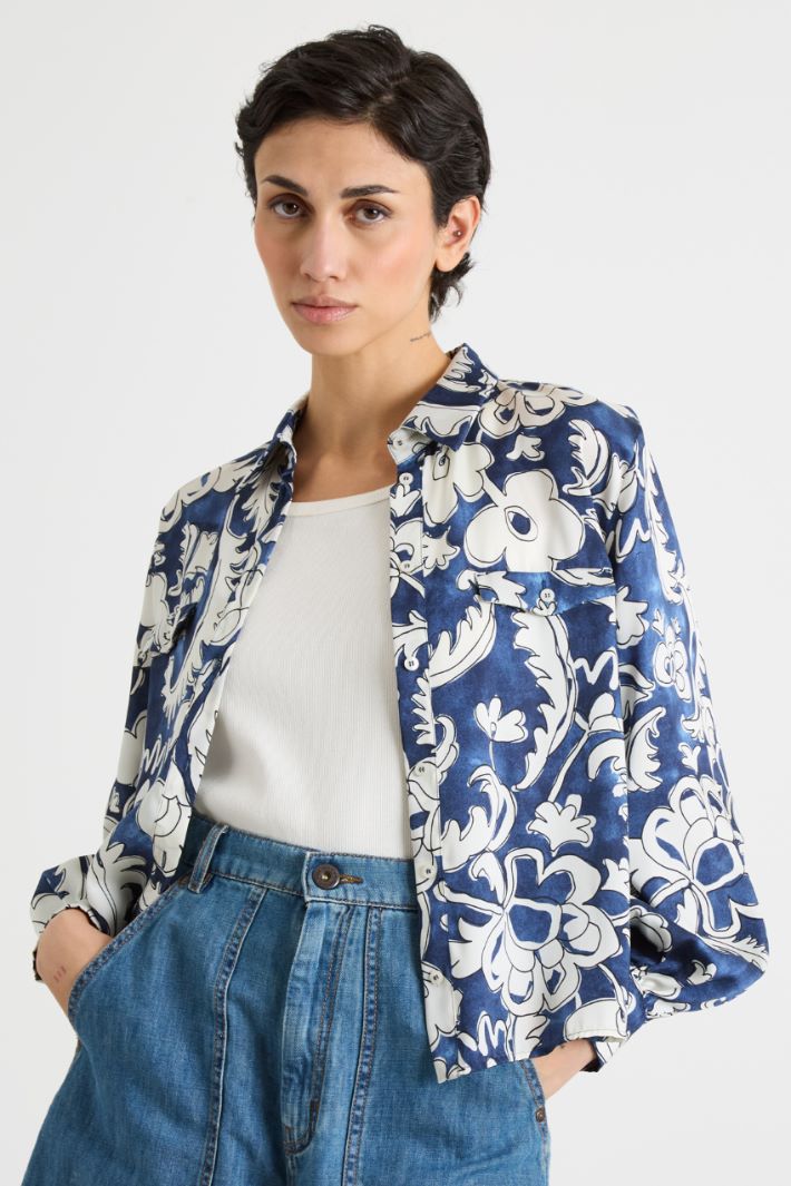 Patterned shirt Intrend - 2