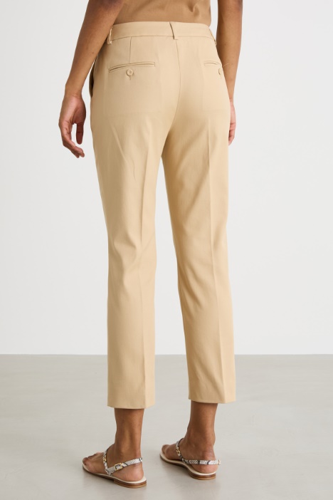 Pantalone a sigaretta cropped