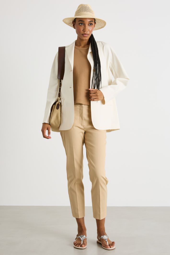 Cropped cigarette trousers Intrend