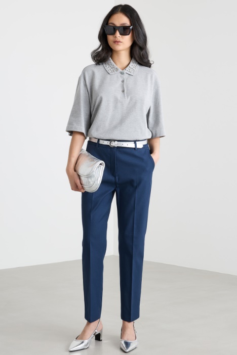 Pantalone a sigaretta cropped Intrend