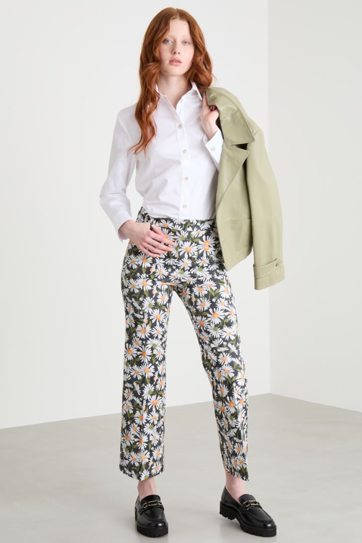 Printed trousers Intrend