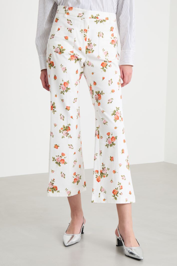 Printed trousers Intrend - 2