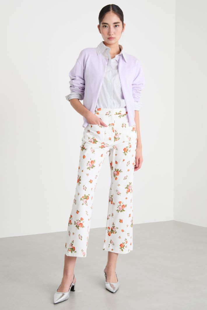 Printed trousers Intrend