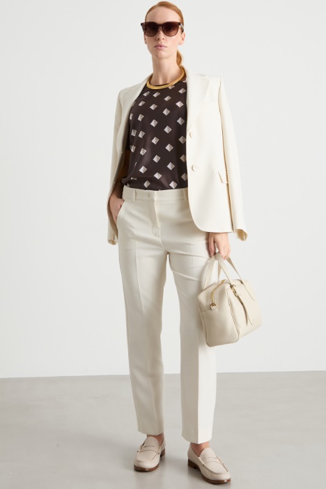 Double cloth trousers Intrend