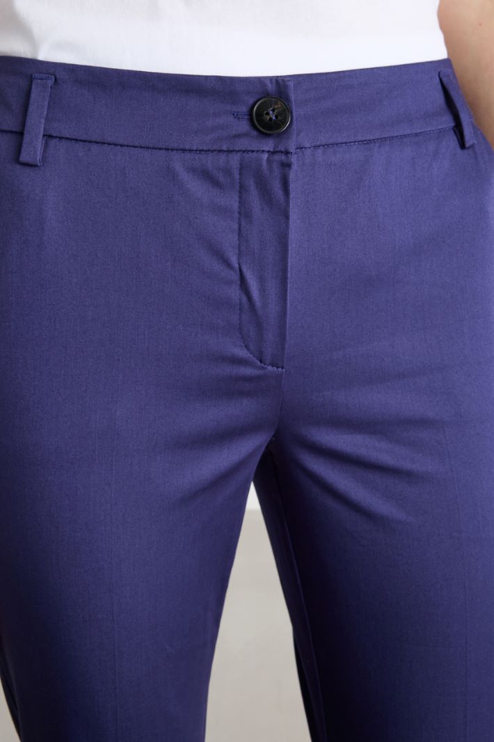 Pantalone chino in raso stretch Intrend - 3