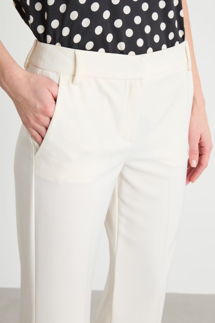 Technical twill trousers Intrend - 3