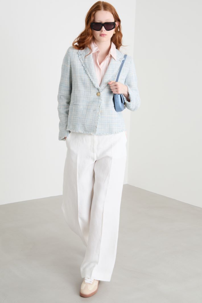 Pantalone in tela di lino Intrend