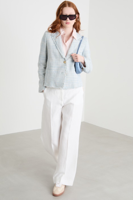 Linen canvas trousers Intrend