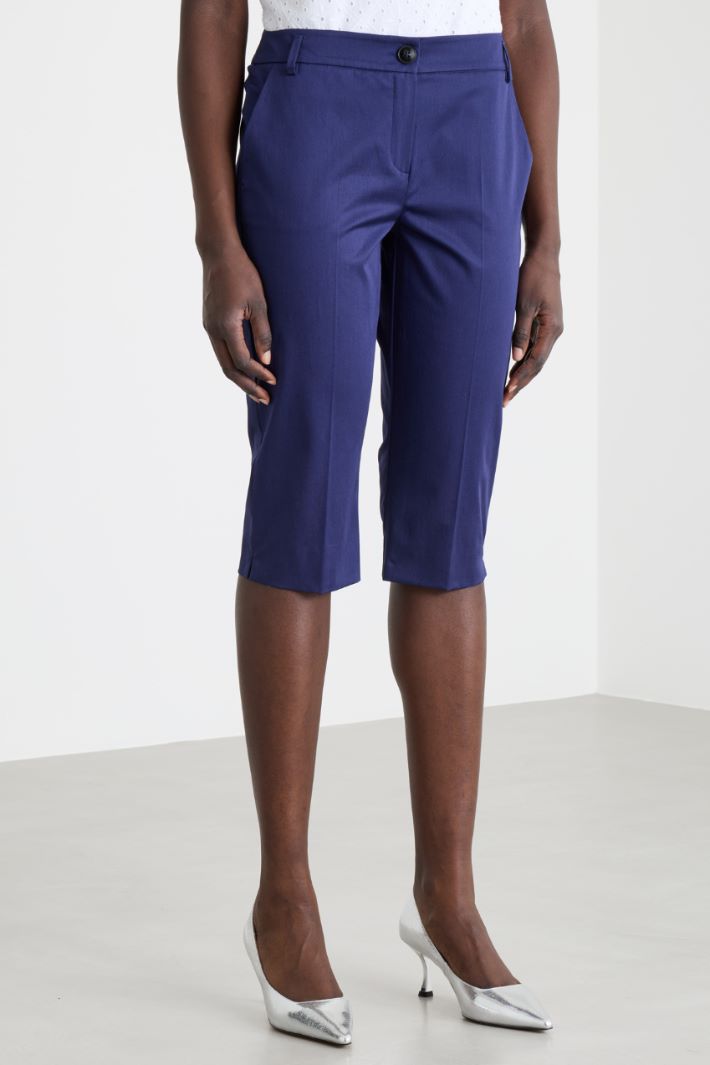 Pantalone cropped semi-aderente Intrend - 2