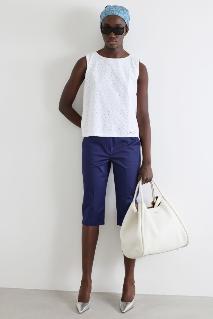 Pantalone cropped semi-aderente Intrend