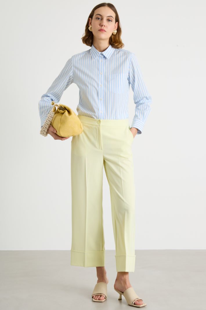 Pantalone dritto stretch Intrend