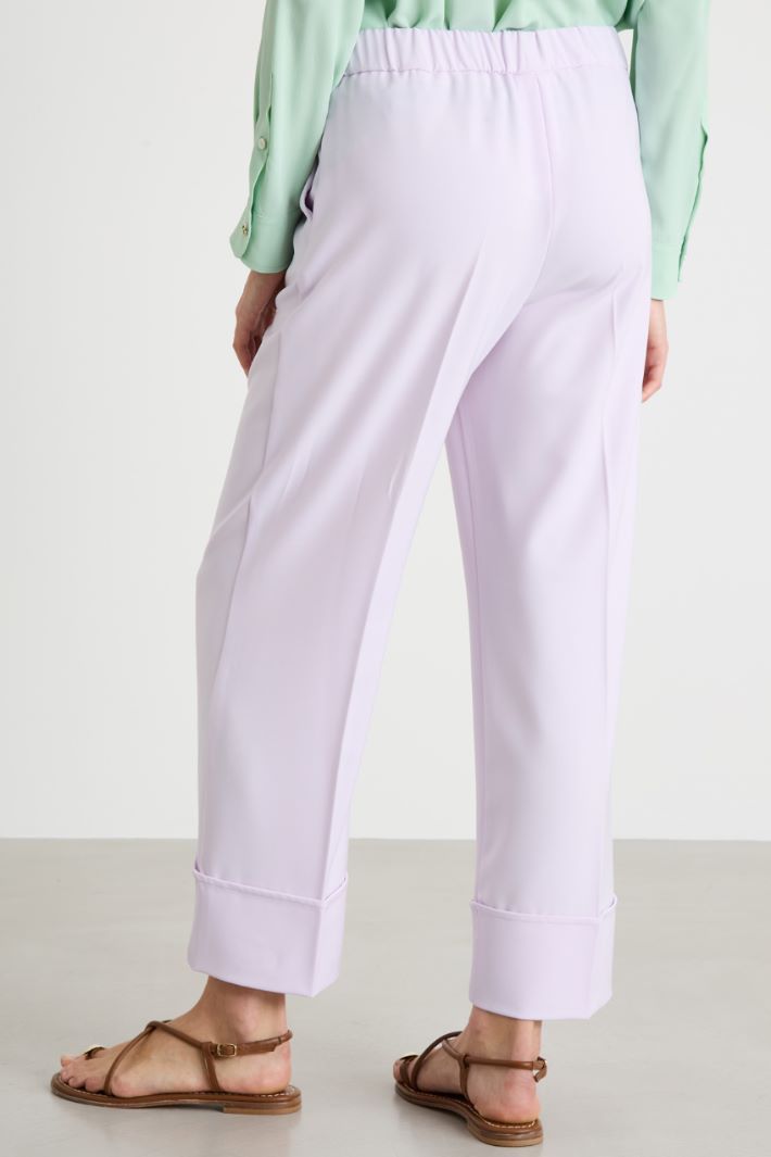Straight stretch trousers Intrend - 4