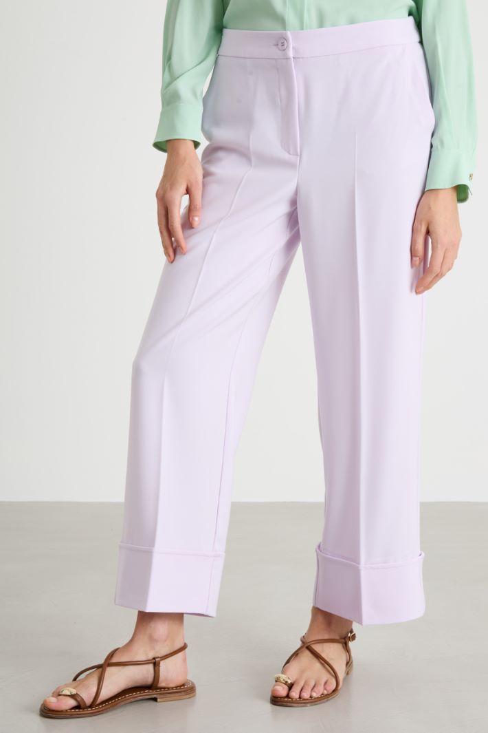 Straight stretch trousers Intrend - 2
