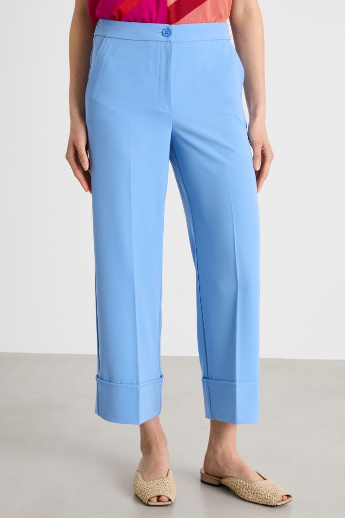 Straight stretch trousers Intrend - 2