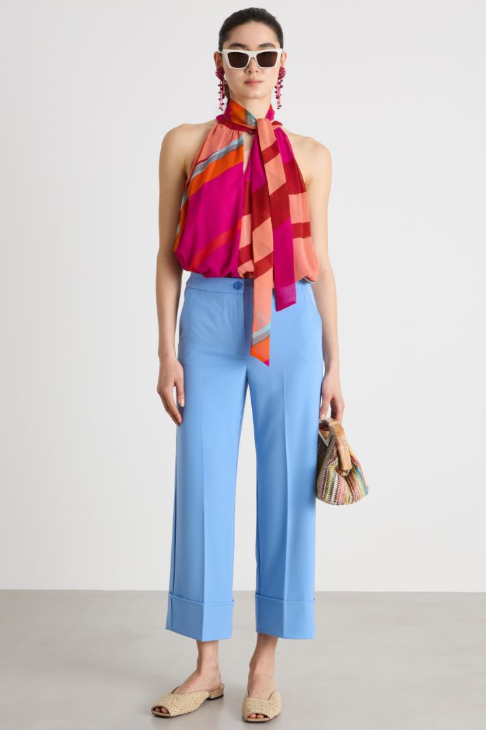 Straight stretch trousers Intrend