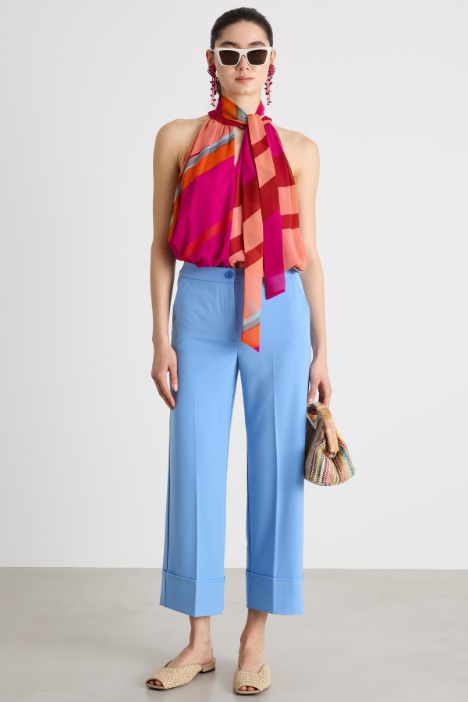 Straight stretch trousers Intrend