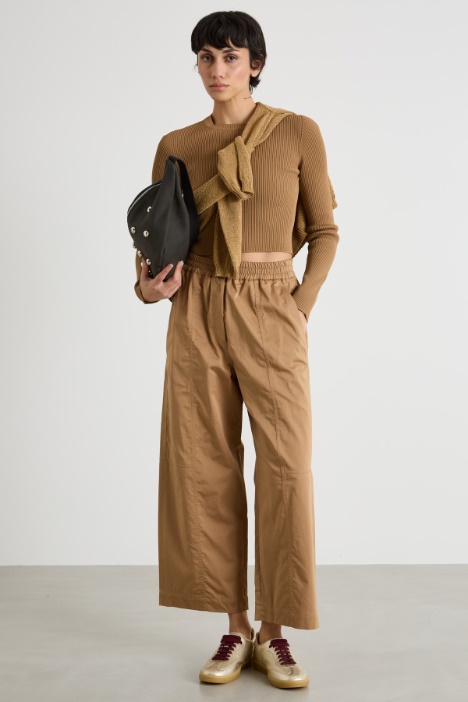 Wide-leg cropped trousers Intrend