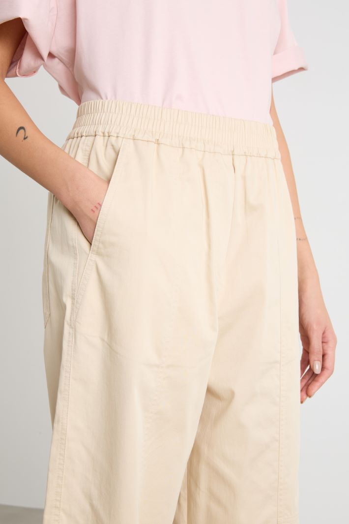 Wide-leg cropped trousers Intrend - 3