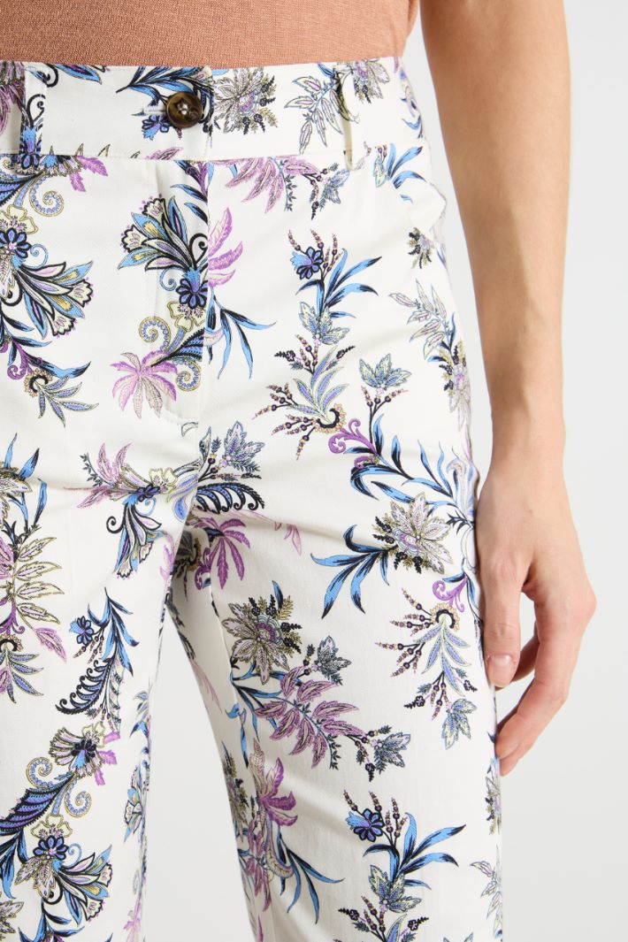 Printed trousers Intrend - 3