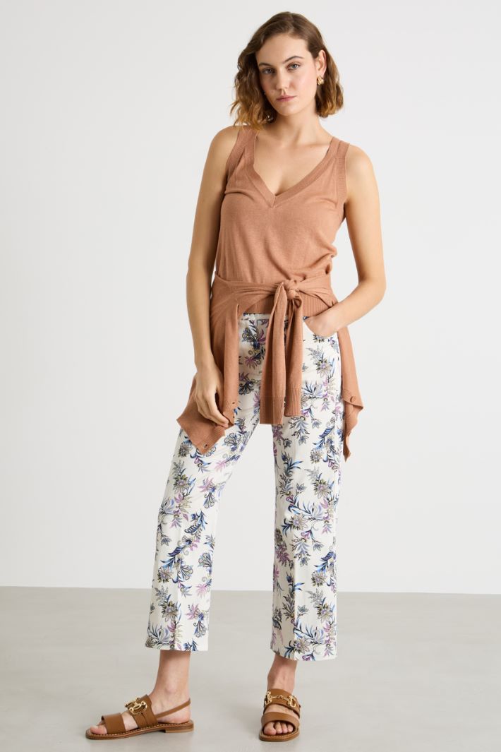 Printed trousers Intrend