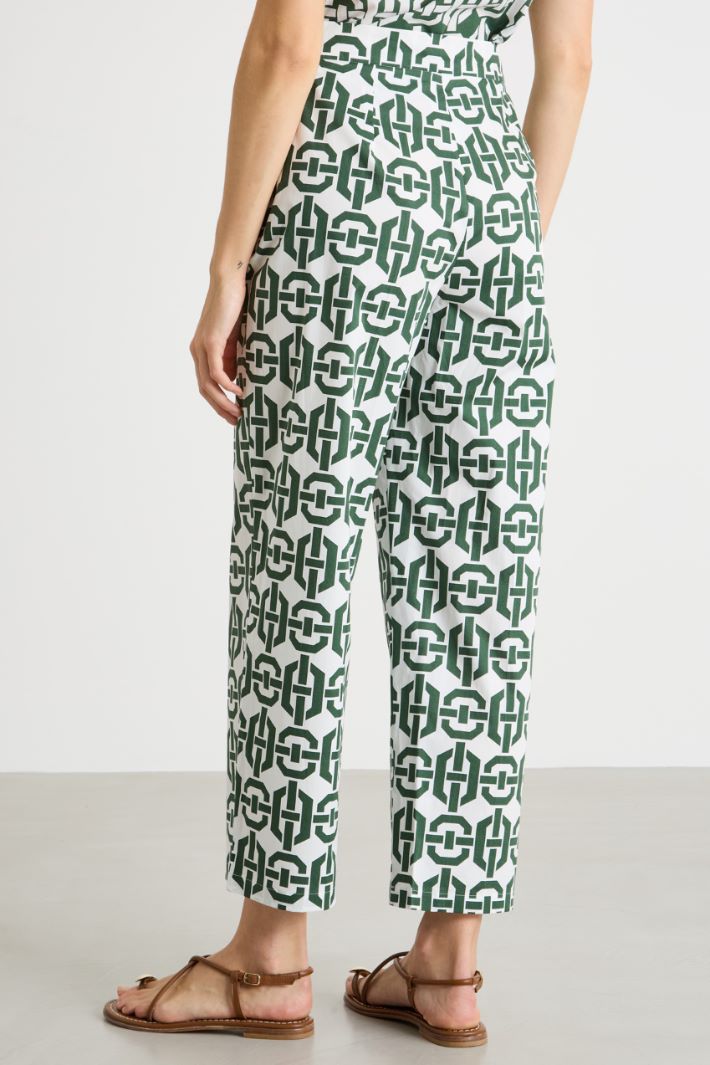 Straight-leg stretch trousers Intrend - 4