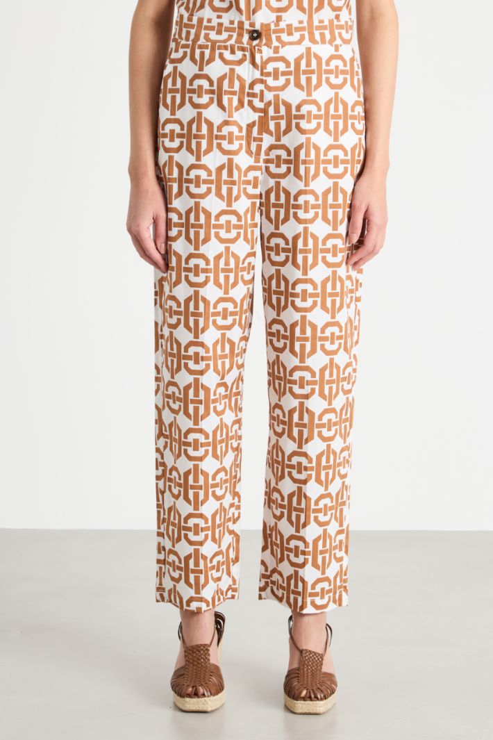 Pantalón recto elástico Intrend - 2