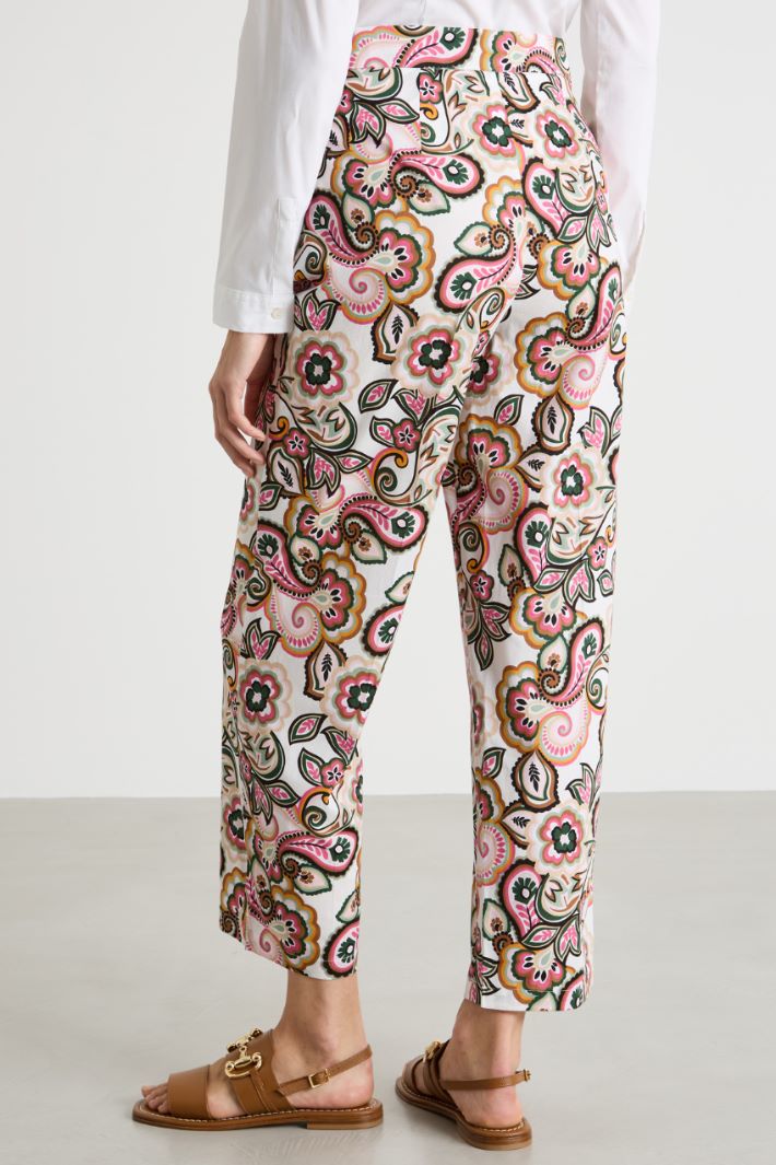 Straight-leg stretch trousers Intrend - 4