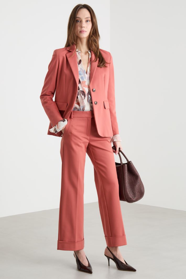 Turn-up trousers Intrend