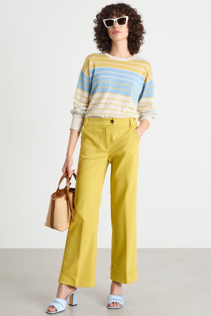 Turn-up trousers Intrend