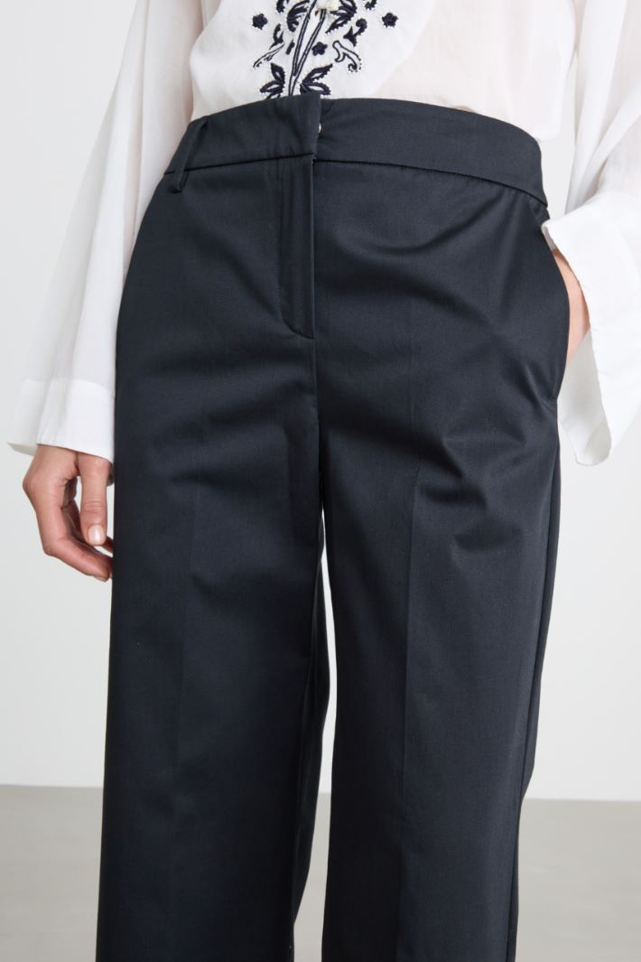 Pantalone dritto stretch Intrend - 3