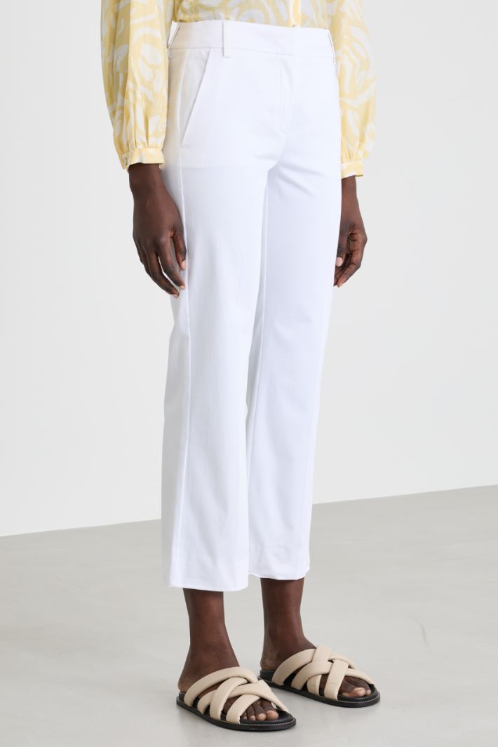 Straight-leg stretch trousers Intrend - 2