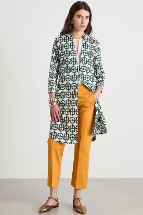 Straight-leg stretch trousers Intrend