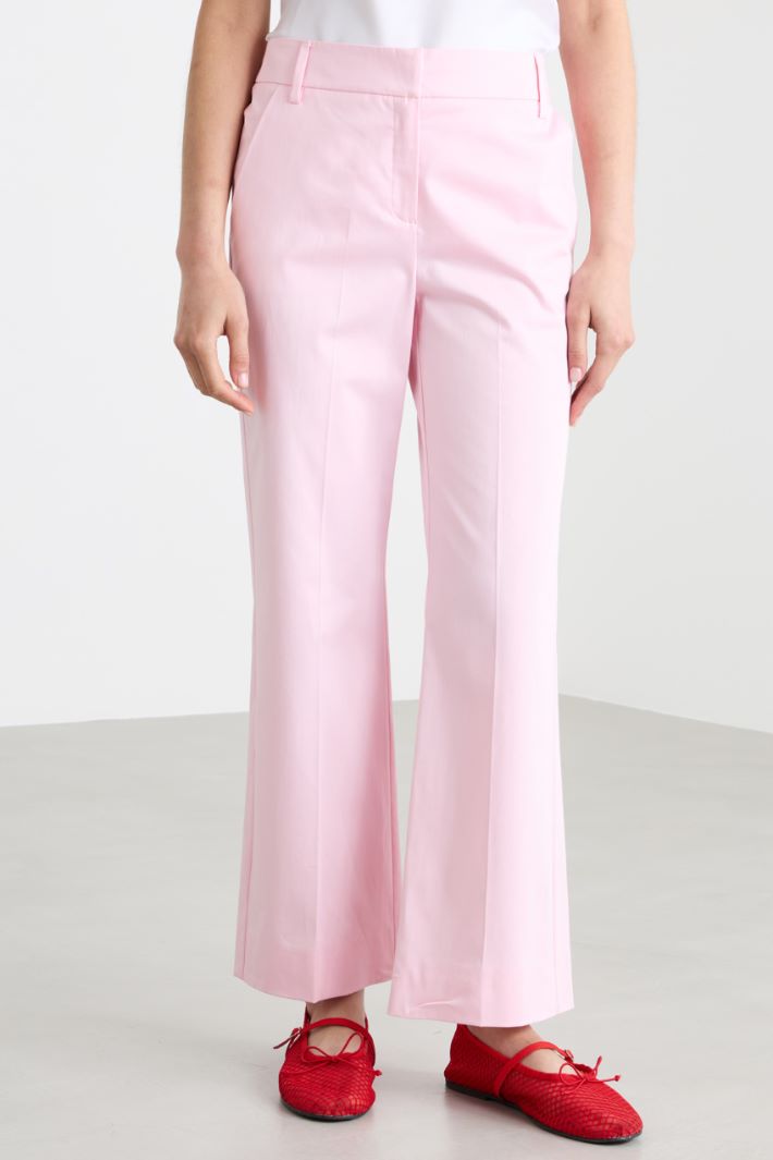 Pantalone dritto stretch Intrend - 2