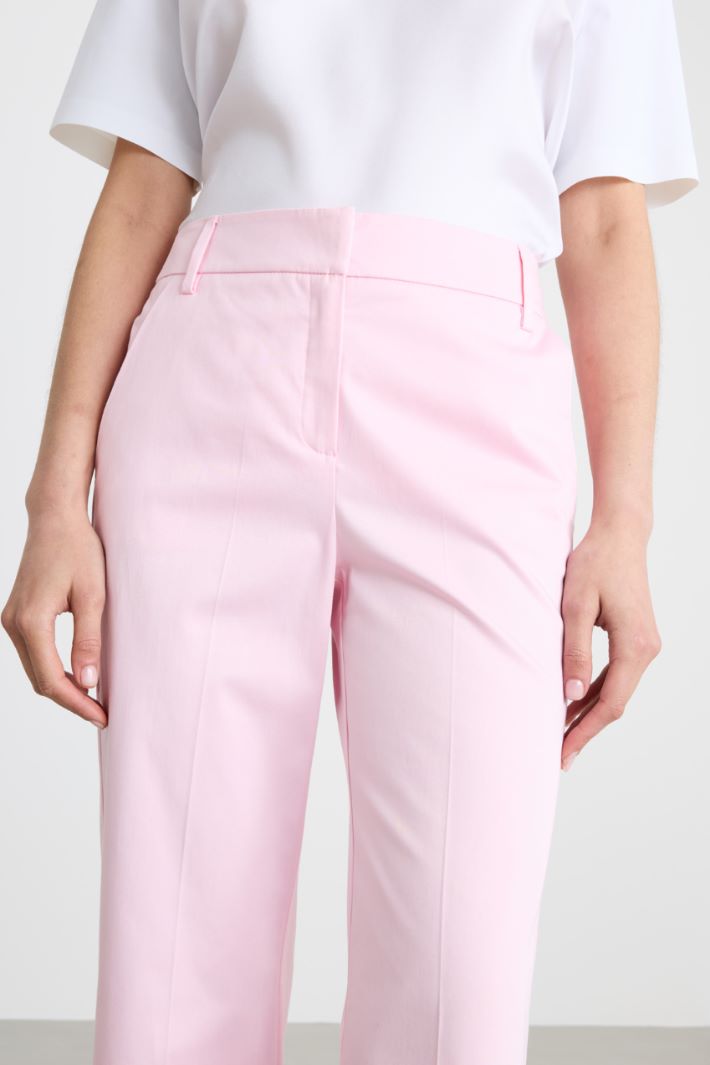 Pantalone dritto stretch Intrend - 3