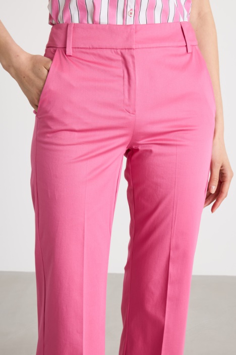 Pantalone dritto stretch