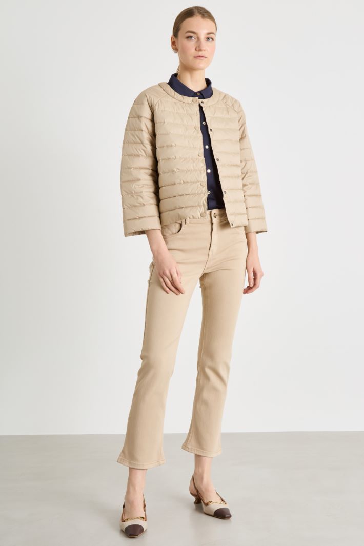 Cropped slim-fit trousers Intrend