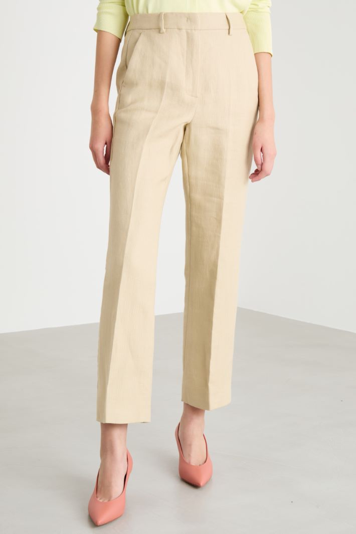 Cropped trousers Intrend - 2