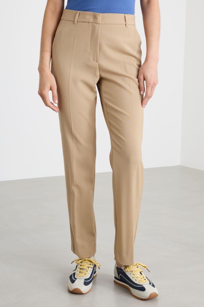 Morbido pantalone a sigaretta Intrend - 2