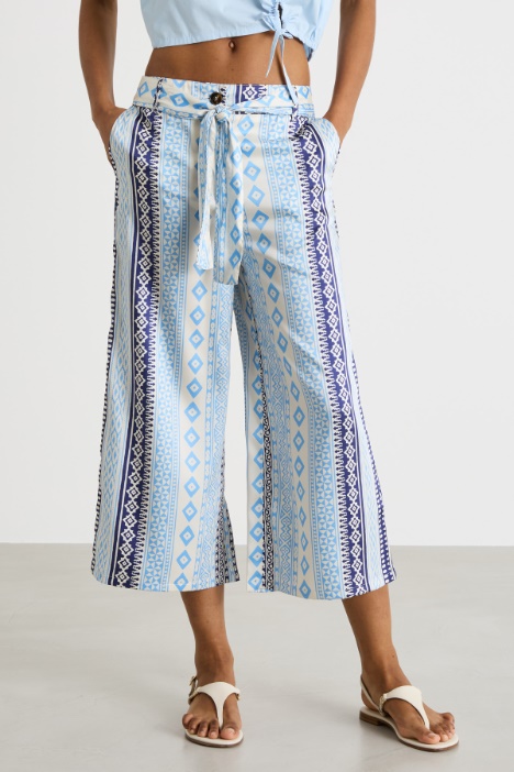 Pantalone con cintura
