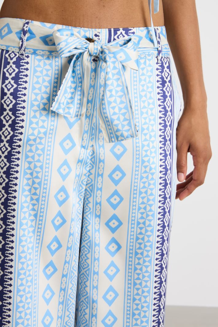 Belted trousers Intrend - 3