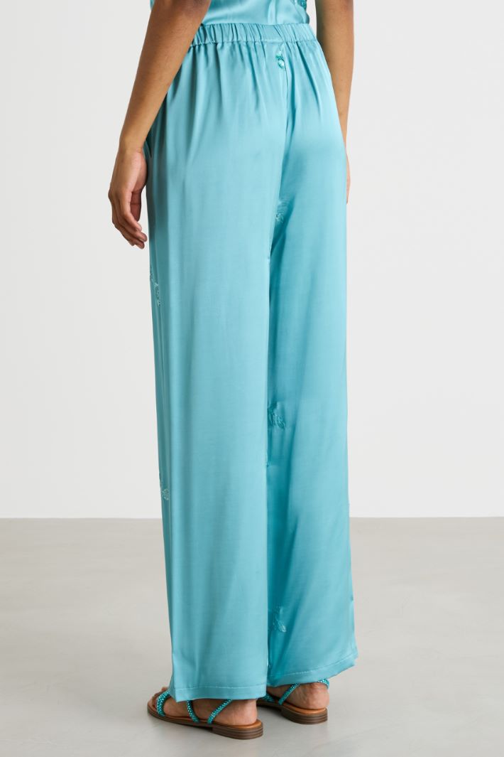Embroidered trousers Intrend - 4