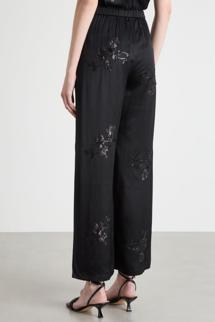 Embroidered trousers Intrend - 4