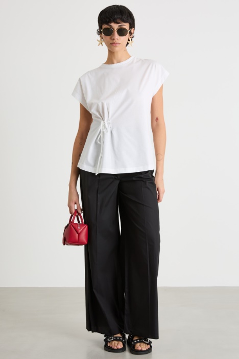 Pleated wide-leg trousers Intrend
