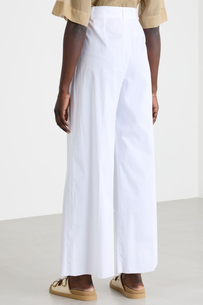 Pleated wide-leg trousers Intrend - 4