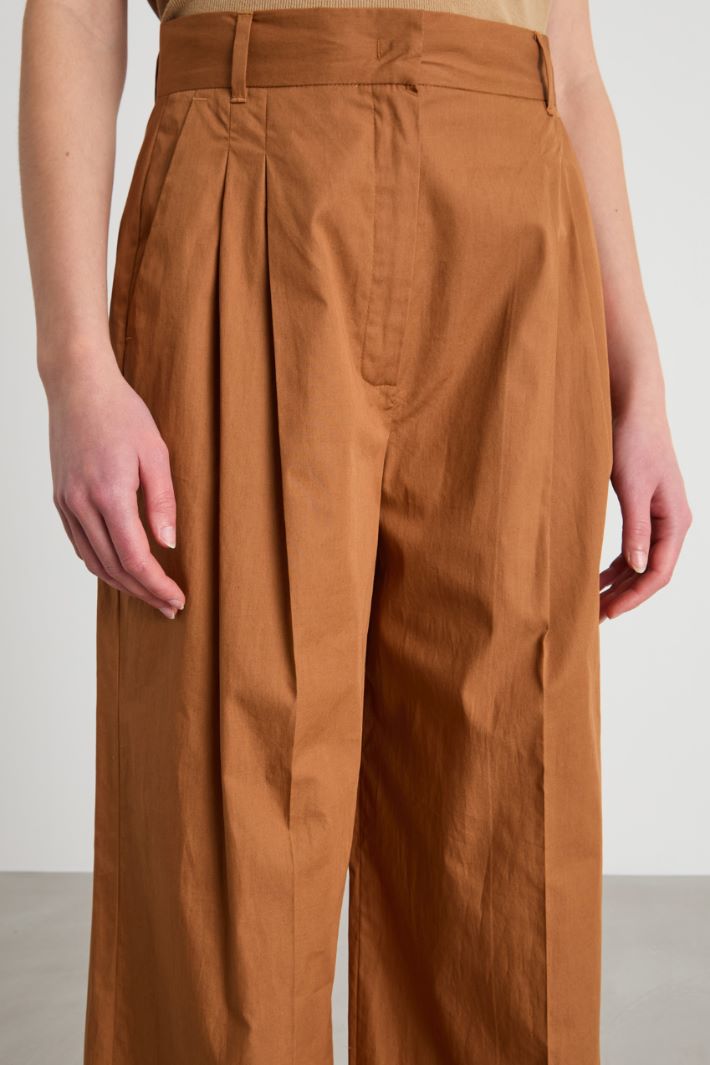 Pleated wide-leg trousers Intrend - 3