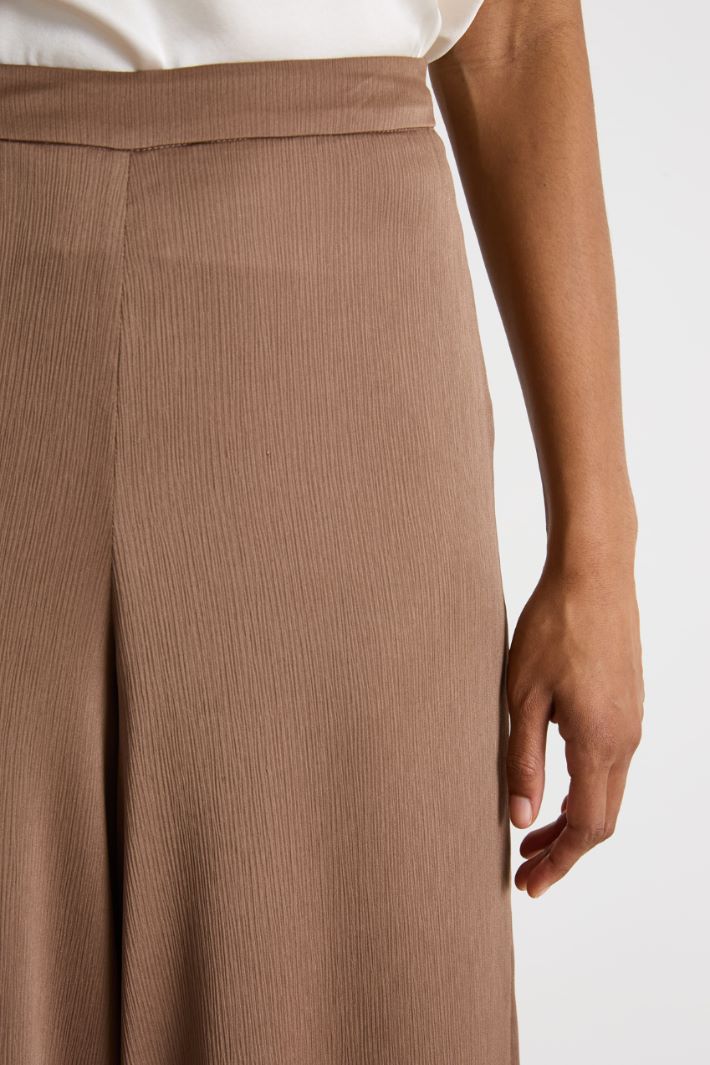 Crêpon palazzo trousers Intrend - 3
