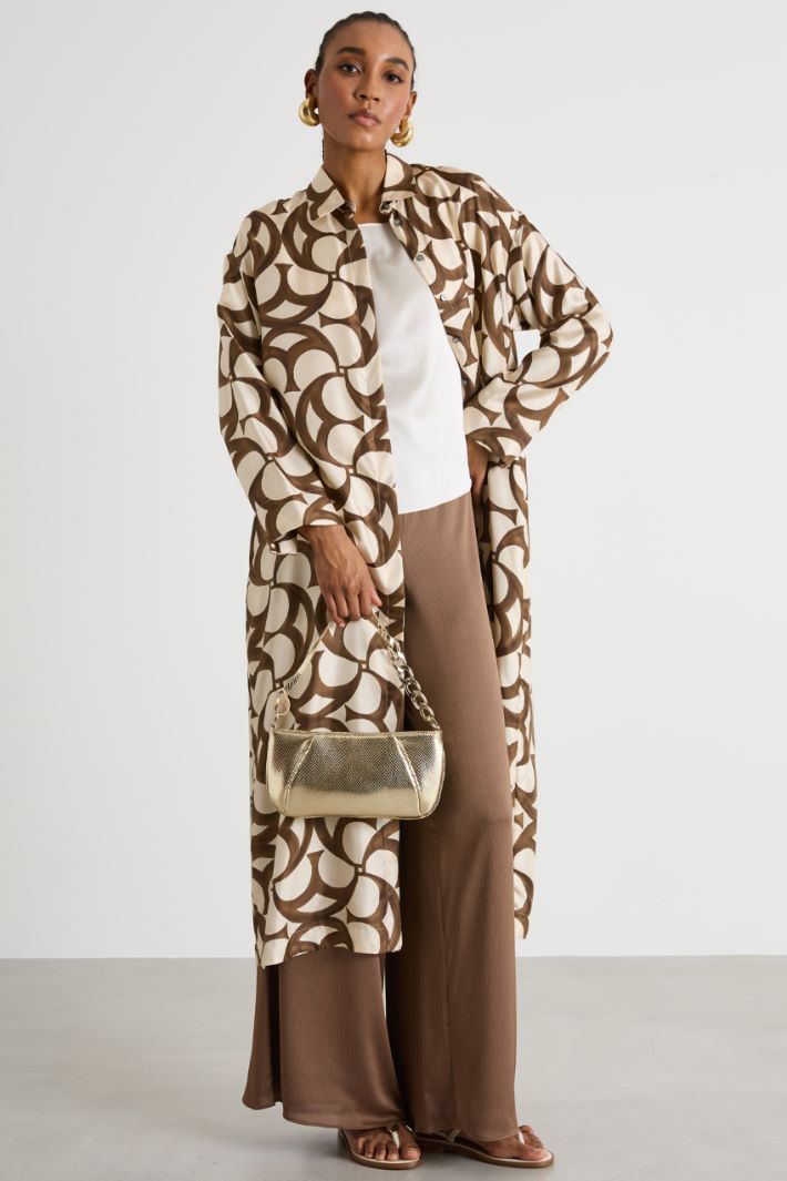 Crêpon palazzo trousers Intrend