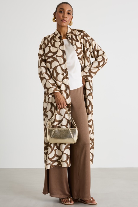 Crêpon palazzo trousers Intrend