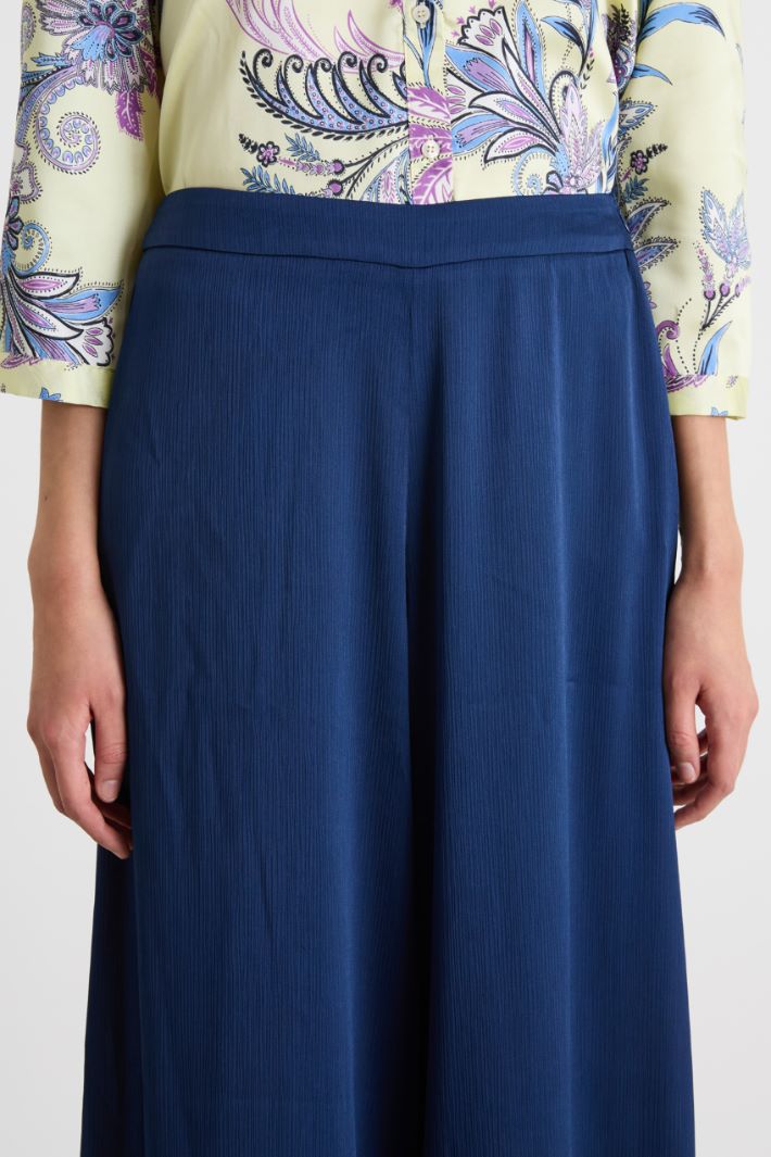 Crêpon palazzo trousers Intrend - 3