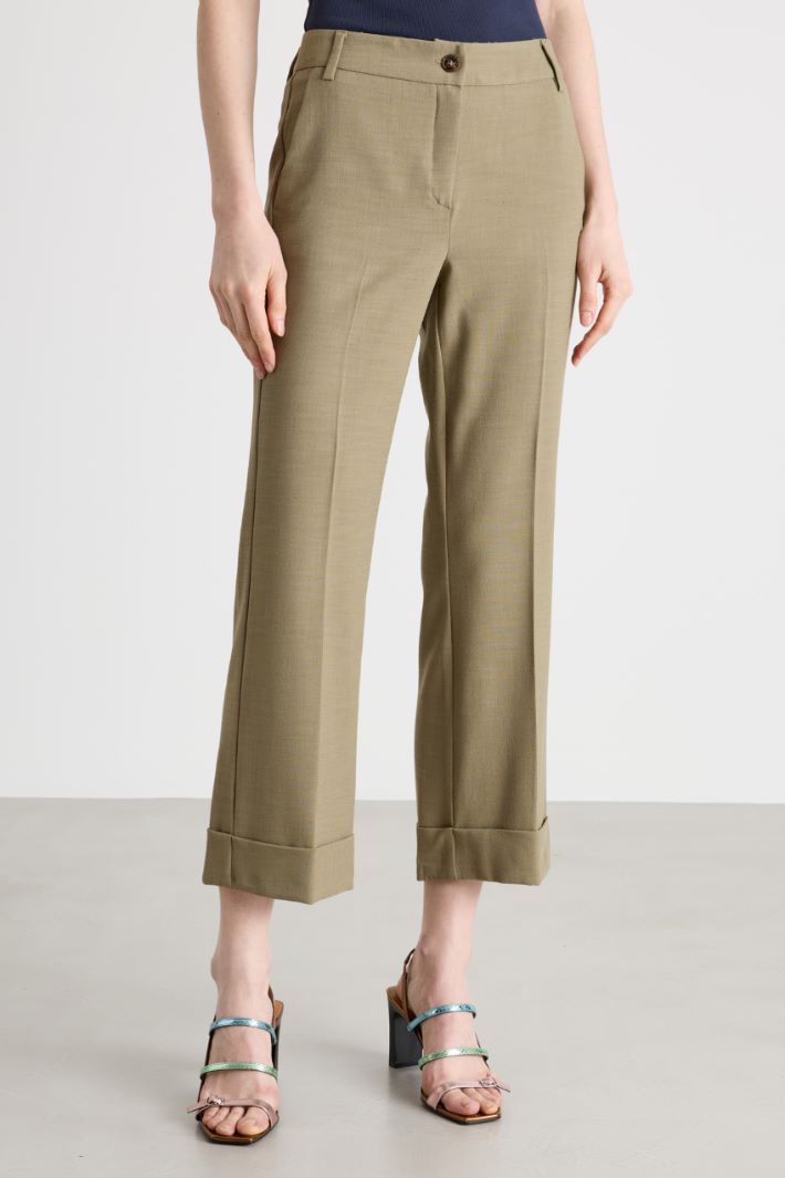 Pantalone con fondo flare Intrend - 2